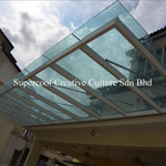 Laminated Glass Roofing Malaysia