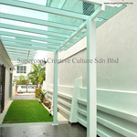 Laminated Glass Roofing Malaysia