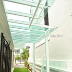 Laminated Glass Roofing Malaysia