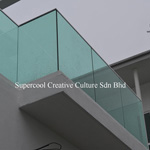 tempered glass railing Malaysia