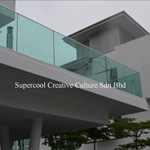 tempered glass railing Malaysia