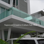 tempered glass railing Malaysia