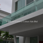 tempered glass railing Malaysia