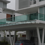 tempered glass railing Malaysia