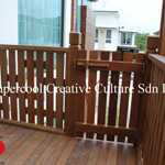 Timber Gate, Railing & Fencing Malaysia